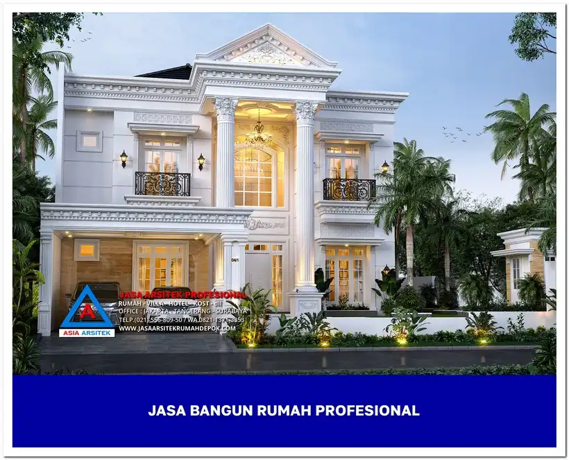 tampak depan Jasa Konstruksi Rumah Di Depok, jasa arsitek rumah, biaya bangun rumah per meter, jasa bangun rumah per meter, kontraktor bangun rumah, jasa bangun rumah borongan, harga bangun rumah per meter