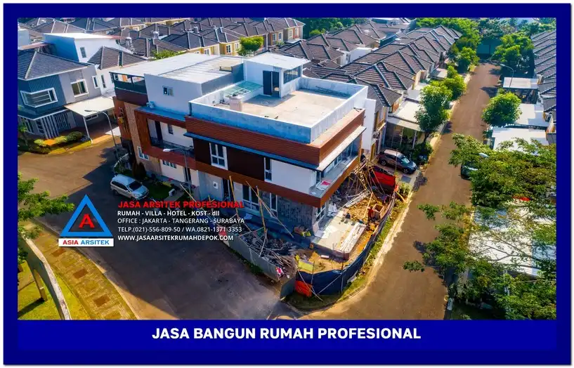view atas bangunan Perbedaan Jasa Bangun Rumah Dan Kontraktor Umum, jasa arsitek rumah, biaya bangun rumah per meter, jasa bangun rumah per meter, kontraktor bangun rumah, jasa bangun rumah borongan, harga bangun rumah per meter