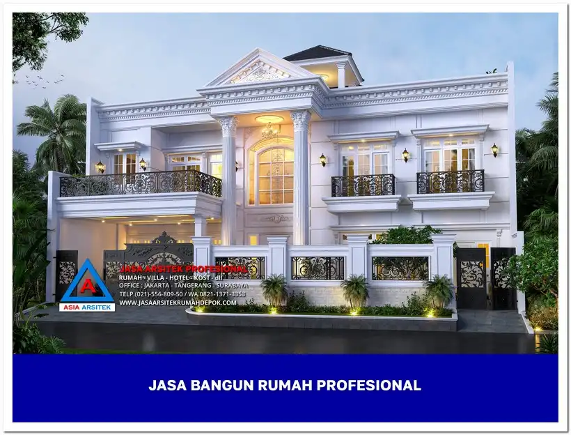 fasad Perusahaan Jasa Bangun Rumah Depok, jasa arsitek rumah, biaya bangun rumah per meter, jasa bangun rumah per meter, kontraktor bangun rumah, jasa bangun rumah borongan, harga bangun rumah per meter