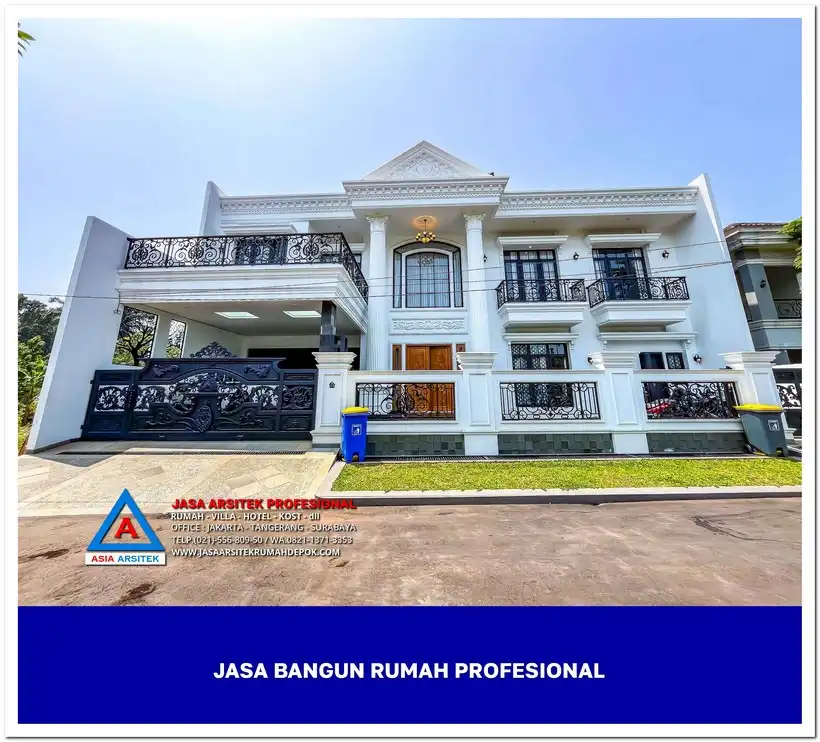 tampak depan bangunan Perusahaan Jasa Bangun Rumah Depok, jasa arsitek rumah, biaya bangun rumah per meter, jasa bangun rumah per meter, kontraktor bangun rumah, jasa bangun rumah borongan, harga bangun rumah per meter
