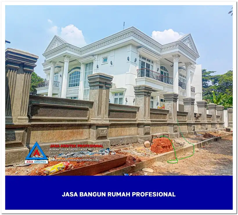 view depan Rekomendasi Jasa Bangun Rumah Depok Terbaik, jasa arsitek rumah, biaya bangun rumah per meter, jasa bangun rumah per meter, kontraktor bangun rumah, jasa bangun rumah borongan, harga bangun rumah per meter