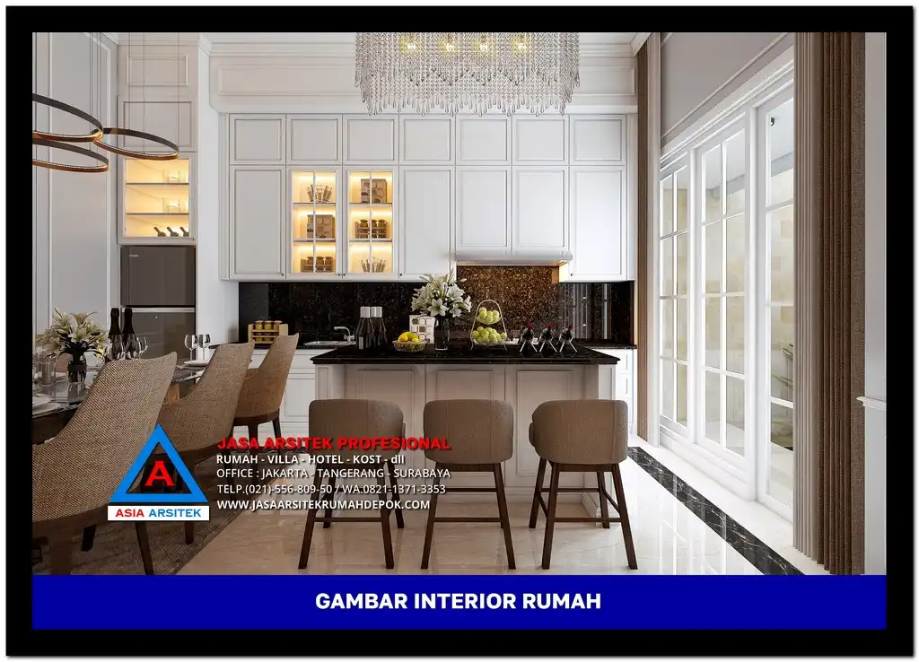 area pantry Gambar Desain Rumah Klasik 2 Lantai Ukuran 8x18 meter, gambar rumah klasik, desain rumah klasik, model rumah klasik, rumah klasik elegan, inspirasi rumah klasik, contoh rumah klasik