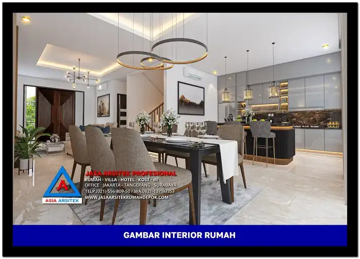 ruang makan Gambar Rumah Minimalis Modern 3 Lantai di Lahan 8x18 meter, rumah minimalis, gambar rumah minimalis, desain rumah minimalis