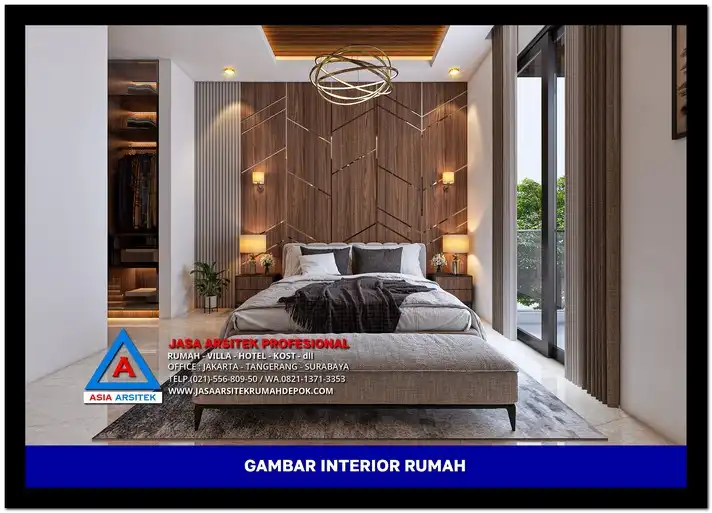 kamar tidur utama Gambar Rumah Minimalis Modern 3 Lantai di Lahan 8x18 meter, rumah minimalis, gambar rumah minimalis, desain rumah minimalis