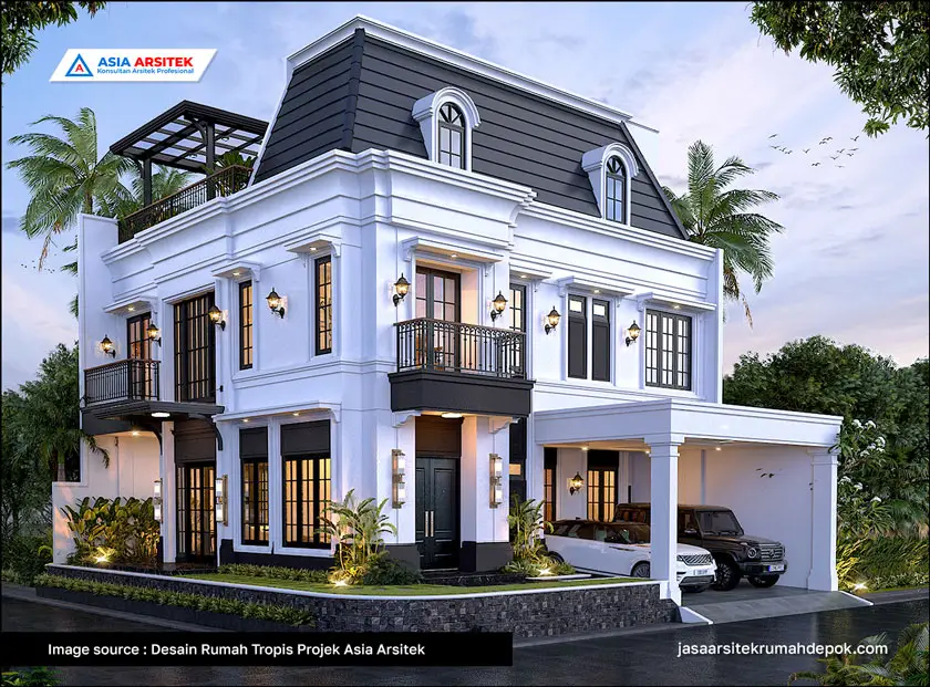 Rumah Tropis Hitungan Biaya Bangun Rumah 2 Lantai yang Sederhana, jasa kontraktor rumah, jasa kontraktor bangunan, jasa bangun rumah, jasa renovasi rumah, kontraktor rumah, kontraktor bangunan, kontraktor depok, jasa kontraktor bangunan depok, jasa bangun rumah depok, jasa renovasi rumah depok, jasa arsitek rumah, jasa desain rumah, Bekasi, Tangerang