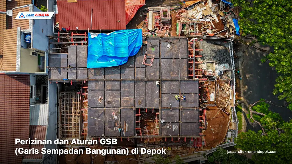 Perizinan dan Aturan GSB (Garis Sempadan Bangunan) di Depok, jasa desain rumah, jasa arsitek rumah, jasa desain interior, jasa desain rumah Depok, jasa arsitek rumah Depok, jasa arsitek Depok