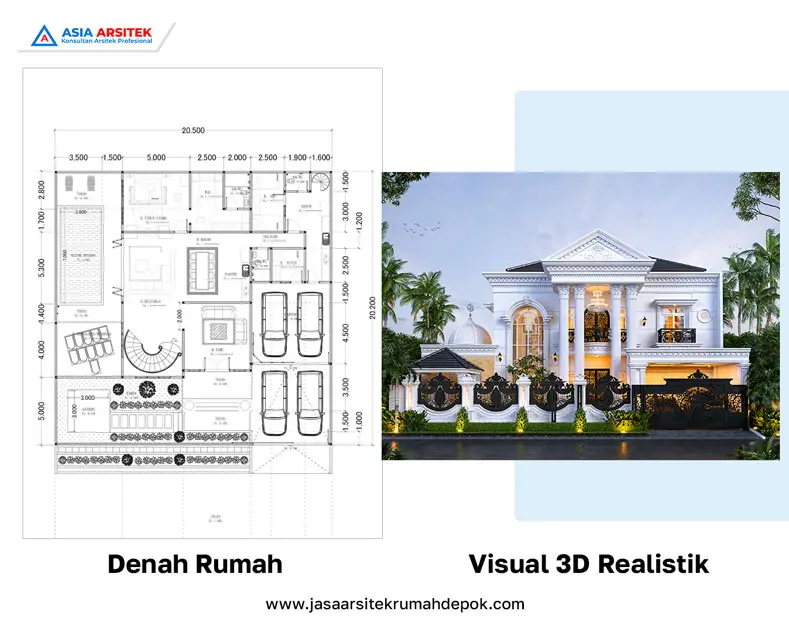 View 1 Biaya Bangun Rumah 2 Lantai di Depok per Meter, biaya bangun rumah per meter 2025 2025, hitungan biaya bangun rumah per meter, download rab