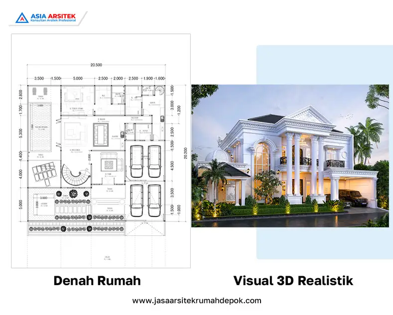 View 2 Biaya Bangun Rumah 2 Lantai di Depok per Meter, biaya bangun rumah per meter 2025 2025, hitungan biaya bangun rumah per meter, download rab