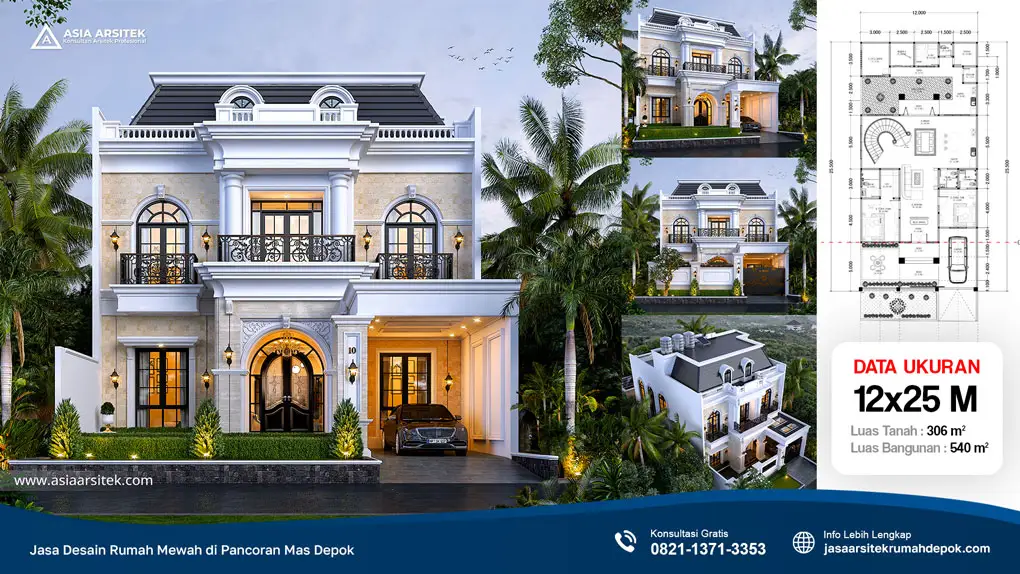 Jasa Desain Rumah Mewah di Pancoran Mas Depok Gambar Rumah Murah Mewah Klasik, Desain Rumah Mewah Klasik, Jasa Desain Rumah Depok, Jasa Arsitek Depok, Arsitek Depok, Jasa Desain Rumah Rumah, Jasa Desain Rumah, jasa arsitek rumah, jasa desain arsitek, jasa desain interior, harga jasa desain rumah, harga jasa arsitek rumah, harga jasa arsitek per m2, jasa desain rumah gratis, jasa desain rumah murah, jasa desain rumah dan rab, jasa desain rumah mewah, jasa desain rumah klasik, desain rumah 1 lantai, desain rumah 2 lantai, asia arsitek 1 lantai, asia arsitek 2 lantai