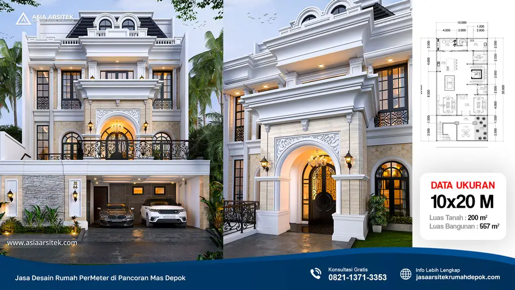 Jasa Desain Rumah PerMeter di Pancoran Mas Depok Gambar Arsitek Rumah Murah Mewah Klasik, Desain Rumah Mewah Klasik, Jasa Desain Rumah Depok, Jasa Arsitek Jakarta Selatan, Arsitek Jakarta Selatan, Jasa Desain Rumah Rumah, Jasa Desain Rumah, jasa arsitek rumah, jasa desain arsitek, jasa desain interior, harga jasa desain rumah, harga jasa arsitek rumah, harga jasa arsitek per m2, jasa desain rumah gratis, jasa desain rumah murah, jasa desain rumah dan rab, jasa desain rumah mewah, jasa desain rumah klasik, desain rumah 1 lantai, desain rumah 2 lantai, asia arsitek 1 lantai, asia arsitek 2 lantai