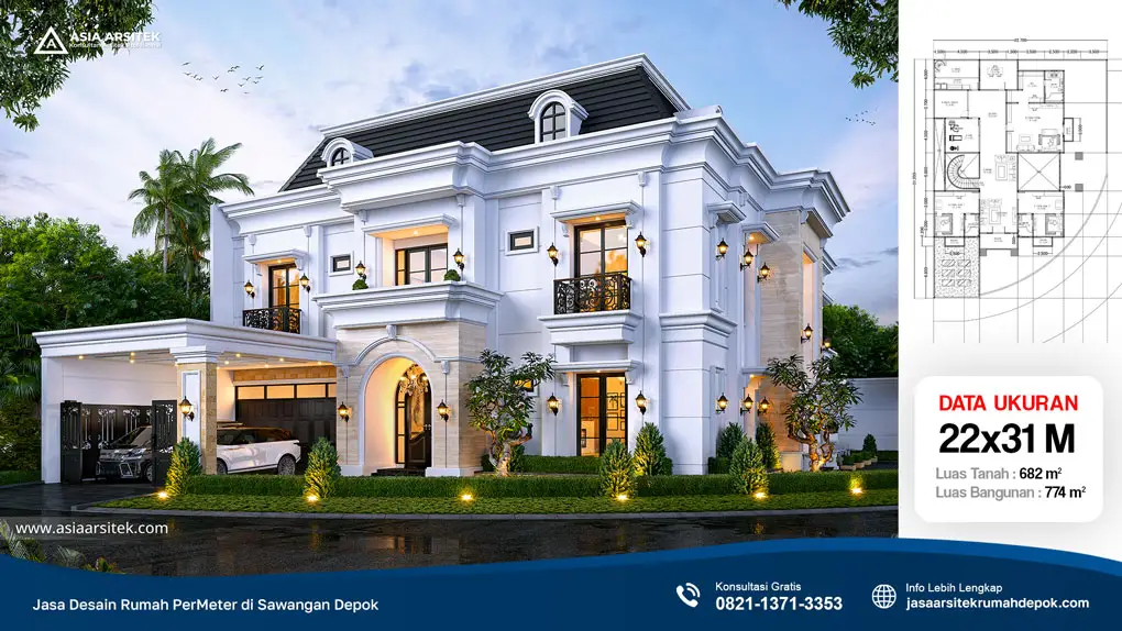 Jasa Desain Rumah PerMeter di Sawangan Depok Gambar Arsitek Rumah Murah Mewah Klasik, Desain Rumah Mewah Klasik, Jasa Desain Rumah Depok, Jasa Arsitek Depok, Arsitek Depok, Jasa Desain Rumah Rumah, Jasa Desain Rumah, jasa arsitek rumah, jasa desain arsitek, jasa desain interior, harga jasa desain rumah, harga jasa arsitek rumah, harga jasa arsitek per m2, jasa desain rumah gratis, jasa desain rumah murah, jasa desain rumah dan rab, jasa desain rumah mewah, jasa desain rumah klasik, desain rumah 1 lantai, desain rumah 2 lantai, asia arsitek 1 lantai, asia arsitek 2 lantai