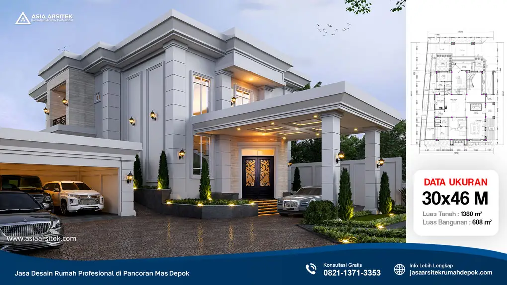 Jasa Desain Rumah Profesional di Pancoran Mas Depok Gambar Arsitek Rumah Murah Mewah Klasik, Desain Rumah Mewah Klasik, Jasa Desain Rumah Depok, Jasa Arsitek Depok, Arsitek Depok, Jasa Desain Rumah Rumah, Jasa Desain Rumah, jasa arsitek rumah, jasa desain arsitek, jasa desain interior, harga jasa desain rumah, harga jasa arsitek rumah, harga jasa arsitek per m2, jasa desain rumah gratis, jasa desain rumah murah, jasa desain rumah dan rab, jasa desain rumah mewah, jasa desain rumah klasik, desain rumah 1 lantai, desain rumah 2 lantai, asia arsitek 1 lantai, asia arsitek 2 lantai